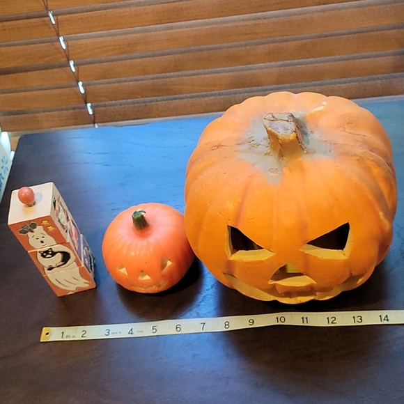 VTG Halloween 🎃 Decor Gurley Candle etc - Picture 2 of 11